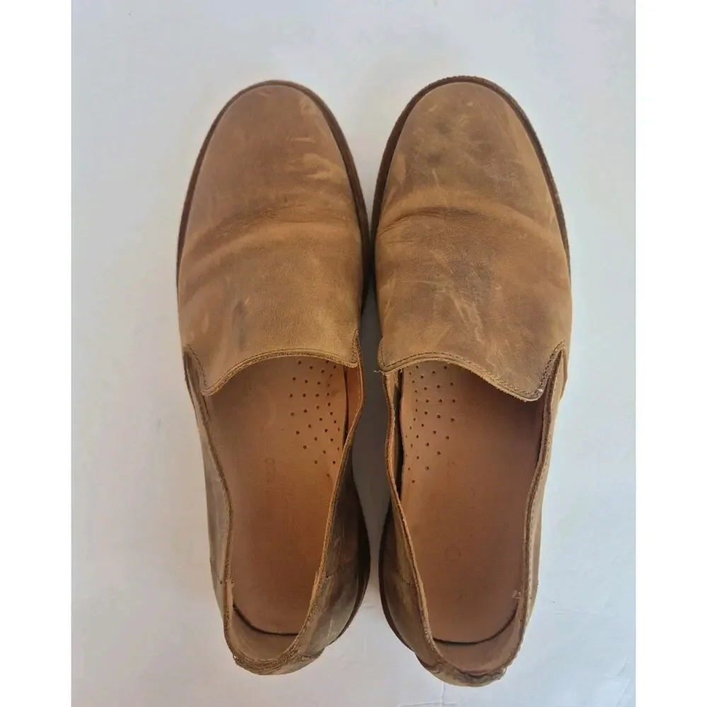 Men Astorflex Patnoflex Travel Loafers Tan Leather Slip On Shoes Italy 12